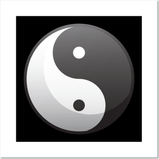 Yin Yang Posters and Art